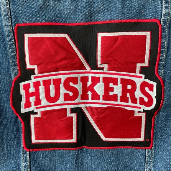 Nebraska Cornhuskers Denim‎ Jacket - Picture 3 of 6